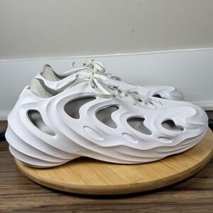 Adidas Men's 10 AdiFOM Q White‎ Round Toe Low Top Lace-Up Sneakers Shoes HP6584